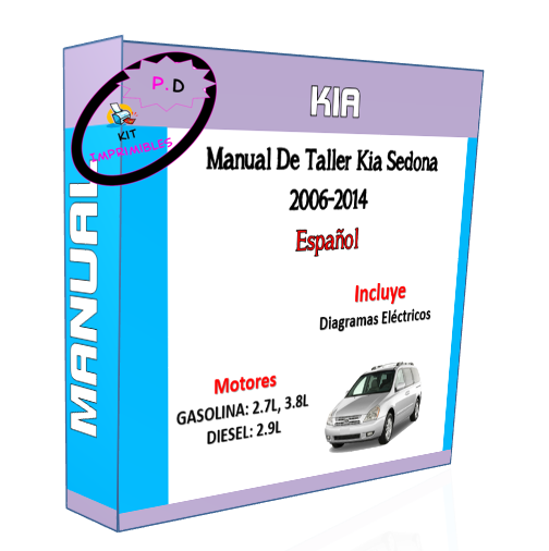 Kia Sedona Workshop Manual (2006-2014) In Spanish