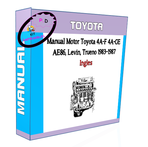 Manual Motor Toyota 4A-F 4A-GE AE86, Levin, Trueno 1983–1987