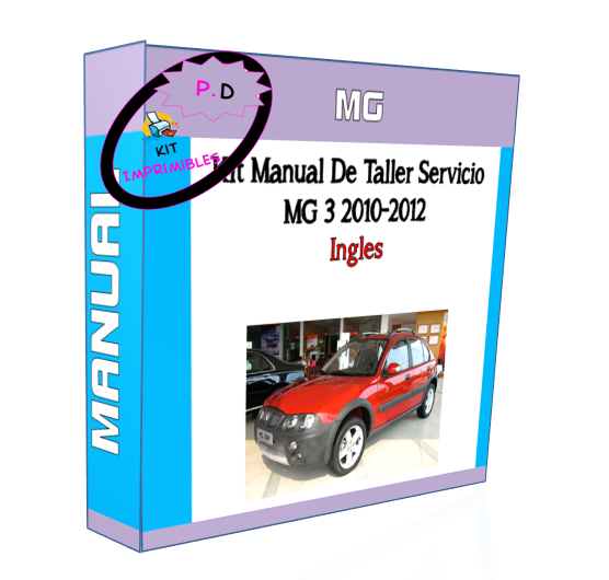 Mg 3 2010-2012 Workshop Service Manual English