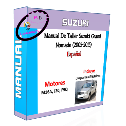 Suzuki Grand Nomade Workshop Manual (2005-2015) English