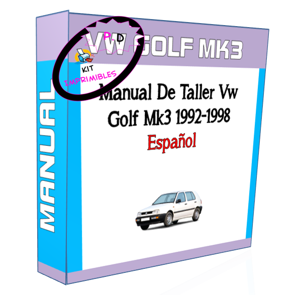 Workshop Manual Vw Golf Mk3 1992-1998 Spanish