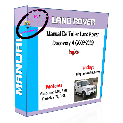 Manual De Taller Land Rover Discovery 4 (2009-2016) Ingles