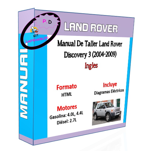 Land Rover Discovery 3 (2004-2009) Workshop Manual English
