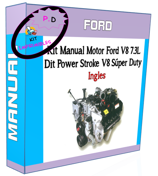 Manual Motor Ford V8 7.3l Dit Power Stroke V8 Super Duty