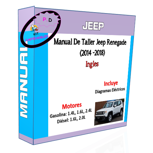 Manual De Taller Jeep Renegade (2014-2018) Ingles