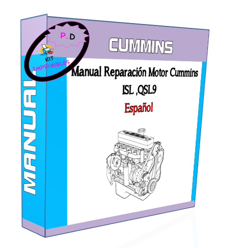 Cummins ISL Engine Repair Manual, QSL9 In Spanish