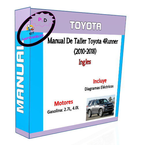 Toyota 4Runner Workshop Manual (2010-2018) English