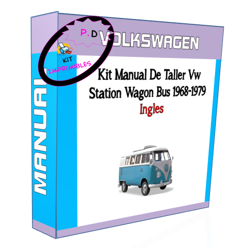 Vw Station Wagon Bus 1968-1979 Workshop Manual English