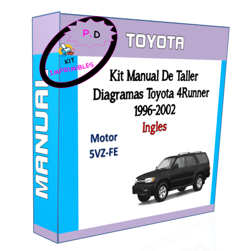 Manual De Taller Y Diagramas Toyota 4runner 1996-2002