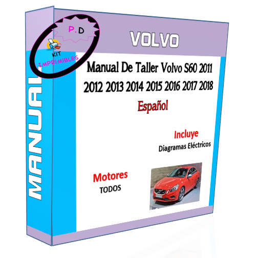 Manual Taller Volvo S60 2011 2012 2013 2014 2015 2016-2018