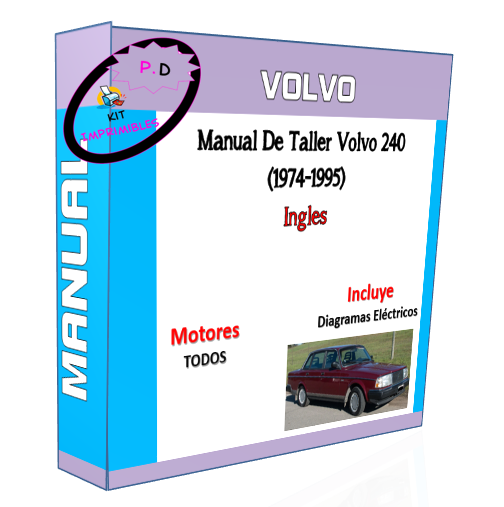 Volvo 240 Workshop Manual (1974-1995) English