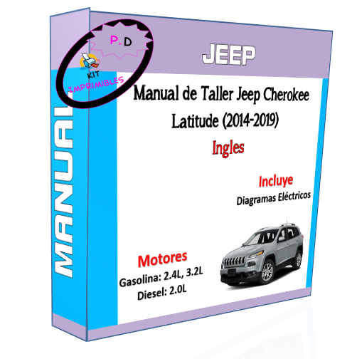 Workshop Manual Jeep Cherokee Latitude (2014-2019) English