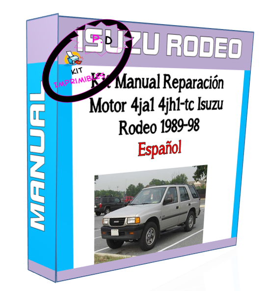 Manual Reparación Motor 4ja1 4jh1-tc Isuzu Rodeo 1989-1998