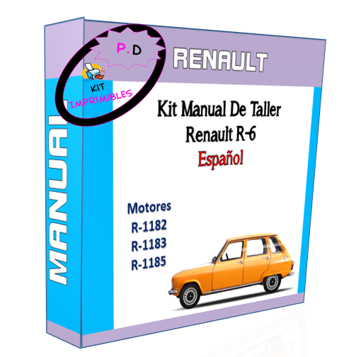 Renault R-6 Workshop Manual Spanish