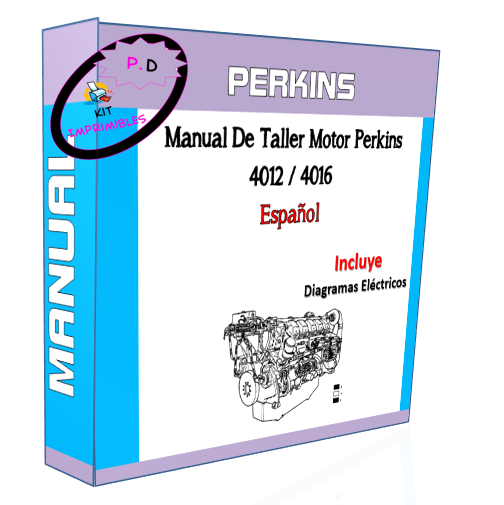 Perkins 4012/4016 Engine Workshop Manual In Spanish