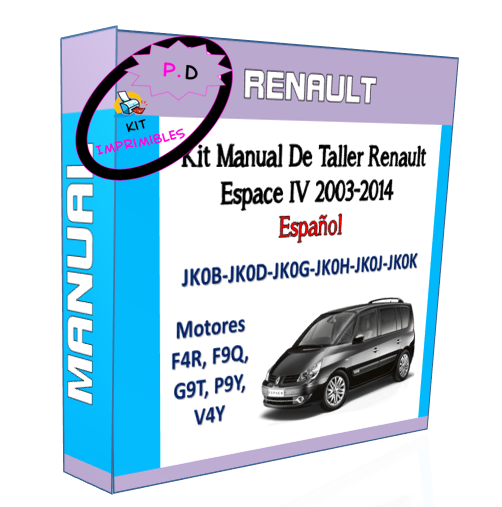 Renault Espace Workshop Manual (2003-2014) Spanish