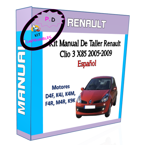 Renault Clio 3 X85 (2005-2009) Workshop Manual English