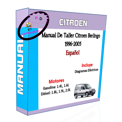 Citroen Berlingo 1996-2005 Workshop Manual English