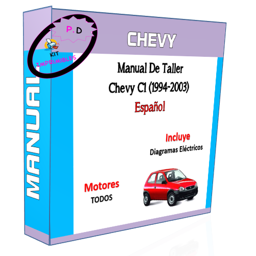 Workshop Manual And Diagrams Chevy C1 (1994-2003) Spanish