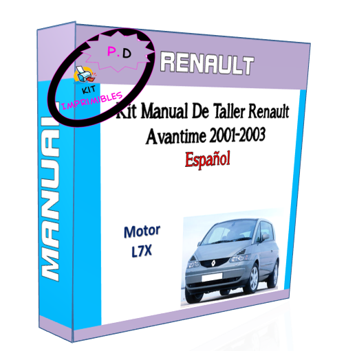 Renault Avantime 2001-2003 Workshop Manual English