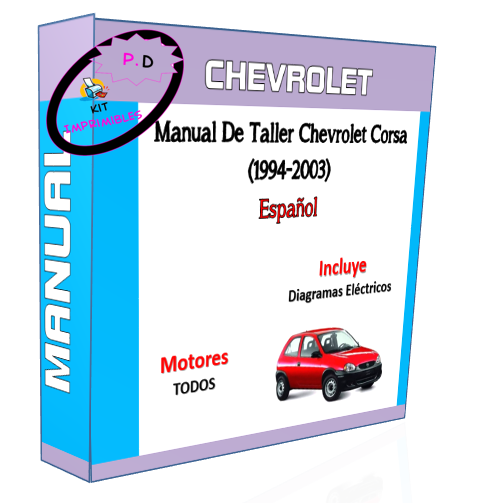 Chevrolet Corsa Workshop Manual (1994-2003) Spanish