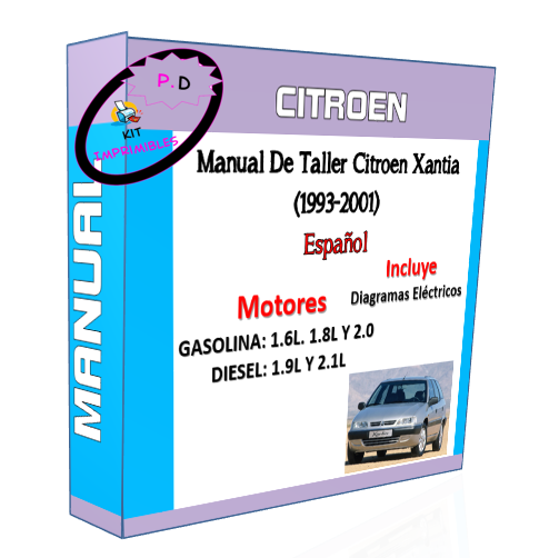 Citroen Xantia Workshop Manual (1993-2001) Spanish