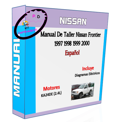 Workshop Manual Nissan Frontier D22 1997 1998 1999 2000 Esp