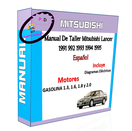 Mitsubishi Lancer Workshop Manual 1991 992 1993 1994 1995