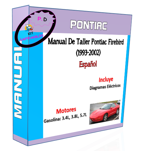 Pontiac Firebird Workshop Manual (1993-2002) In Spanish