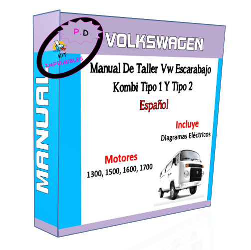 Workshop Manual Vw Beetle Kombi Type 1 And Type 2 Spanish