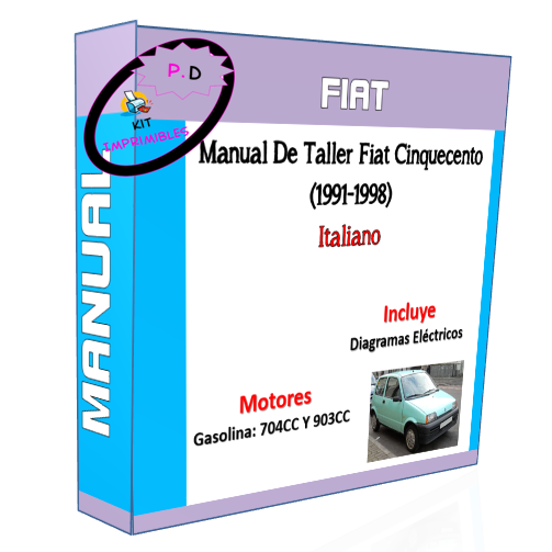 Fiat Cinquecento Workshop Manual (1991-1998) Italian