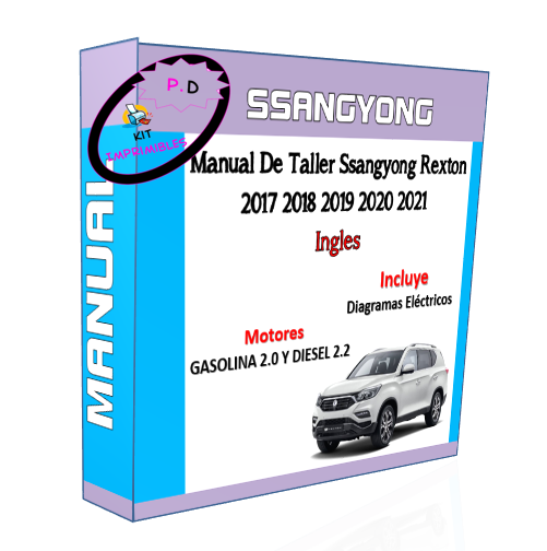 Workshop Manual Ssangyong Rexton 2017 2018 2019 2020 2021