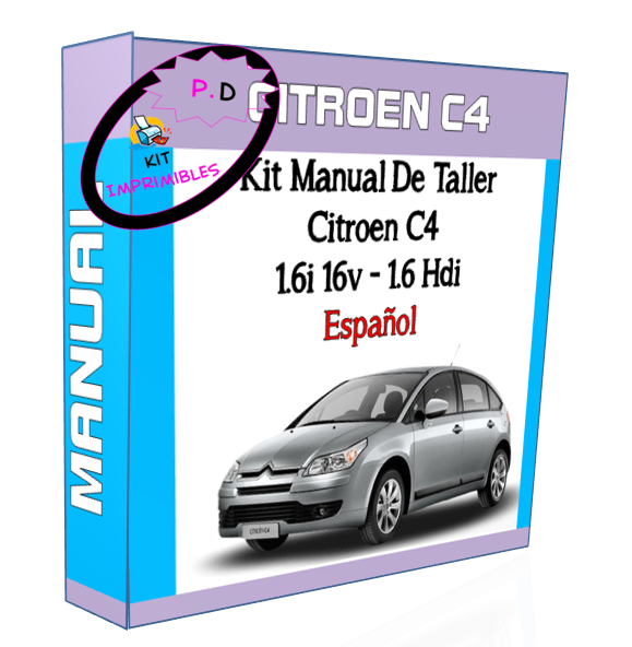 Citroen C4 1.6i 16v - 1.6 Hdi Workshop Manual in English
