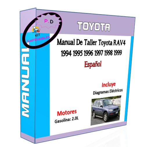 Manual De Taller Toyota RAV4 1994 1995 1996 1997 1998 1999 Español