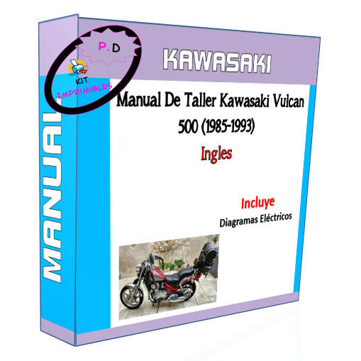 Kawasaki Vulcan 500 Workshop Manual (1985-1993) English