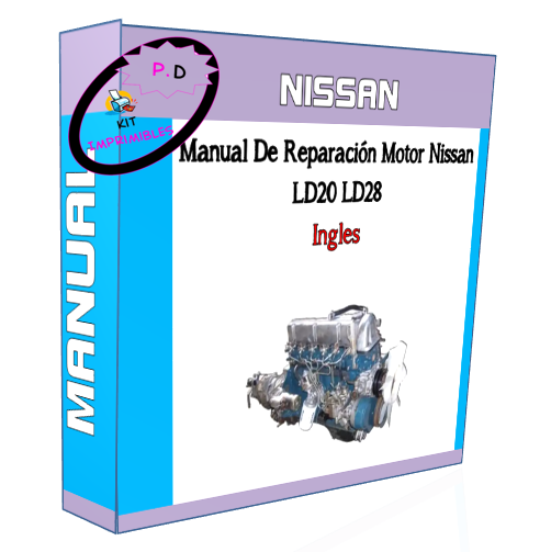 Manual De Reparación Motor Nissan LD20 LD28 Ingles