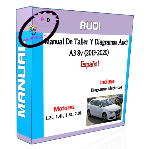 Workshop Manual And Diagrams Audi A3 8v (2013-2020) Spanish