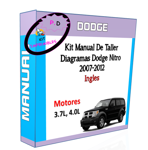 Workshop Manual Diagrams Dodge Nitro 2007-2012 English