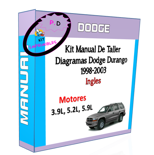 Workshop Manual And Diagrams Dodge Durango 1998-2003 English