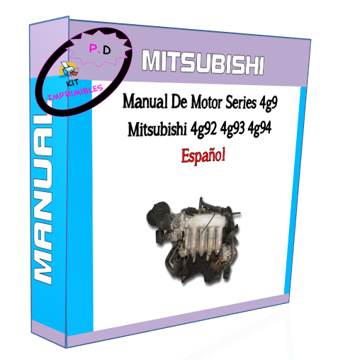 Engine Manual Series 4g9 Mitsubishi 4g92 4g93 4g94 Spanish