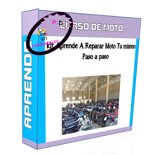 Kit Learn to Repair Motorcycle Yourself Step by Step