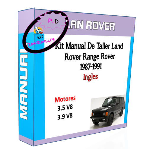 Land Rover Range Rover Workshop Manual 1987-1991