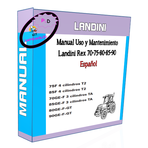 Manual Uso y Mantenimiento Landini Rex 70-75-80-85-90 Esp.