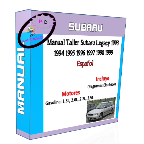 Manual Taller Subaru Legacy 1993 1994 1995 1996 1997 1998 1999 Español