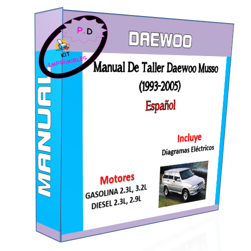 Daewoo Musso Workshop Manual (1993-2005) Spanish