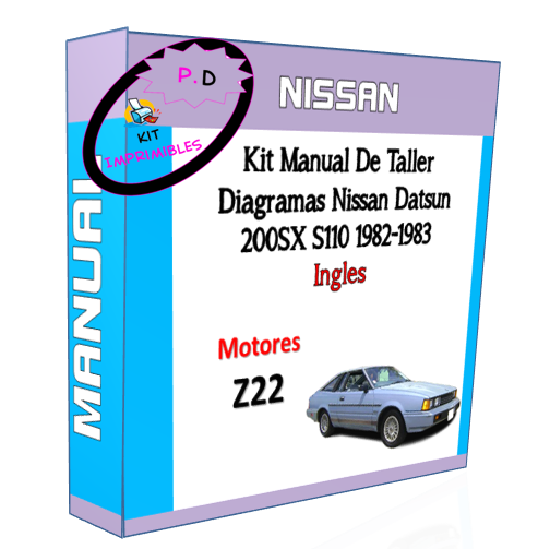Workshop Manual Diagrams Nissan Datsun 200sx S100 1982-1983