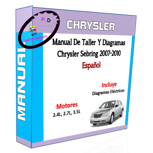 Chrysler Sebring 2007-2010 Workshop Manual And Diagrams Esp.
