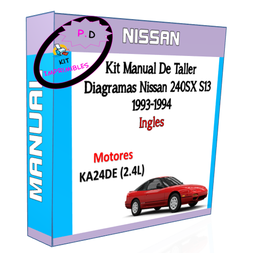 Workshop Manual Diagrams Nissan 240sx S13 1993-1994