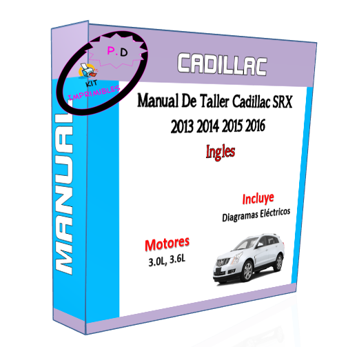 Cadillac SRX 2013 2014 2015 2016 Workshop Manual English