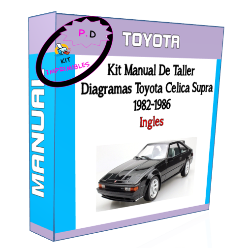 Workshop Manual Diagrams Toyota Celica Supra 1982-1986